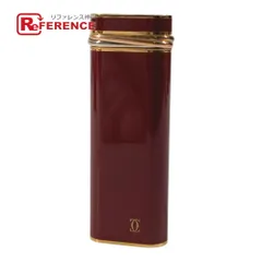 CARTIER カルティエ ライター ロゴ トリニティ メタル ワインレッドのサムネイル