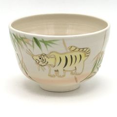 希少】吉岡萬理 虎柄 どんぶり 陶器 作家物 - メルカリ