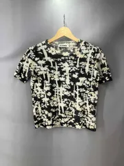 ★ JILSANDER ジルサンダー 半袖Tシャツ カットソー イタリア製 サイズ34 ホワイト × ブラック 通年
