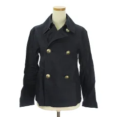 マッキントッシュ MACKINTOSH ジャケット テーラード ダブル 背抜き リネン 32 紺 ネイビー /kt0212