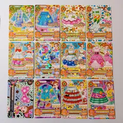 ② 有栖川おとめ 12枚セット ナイトドリーマートップス ナイトドリーマースカート ピンキーファンキースカート ピンキーファンキーブーツ レインボーシャボンワンピ レインボープリンスシャツ 虹色アリスワンピース ほか ／ アイカツ！Aikatsu