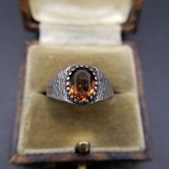 金 SILVER リング アンティーク調 フィリグリー リング 貴金属 指輪 