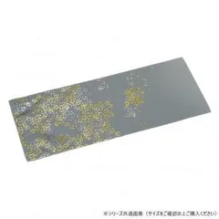 金彩金銀桜 上置用経敷 防炎加工 30cm 鼠 59c73tU600042