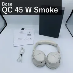 Bose QuietComfort 45 headphones ボーズ クワイエットコンフォート ワイヤレスヘッドホン Bluetooth ノイズキャンセリング マイク付 ホワイトスモーク 最大24時間再生 有線対応 国内正規品