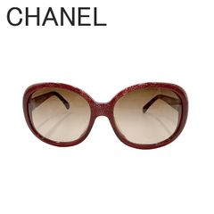 CHANEL サングラス ココマーク スタッズ ブラウン グラデーション