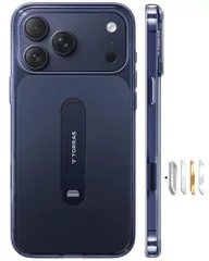 TORRAS iPhone 17 Pro 用 ケース 2026年 i Stand i3 シリーズ Magsafe対応 スタンドケースの最適解 隠しスタンド 360°調節可能 3倍米軍MIL規格 16N マグネット付き カメラボタン付き エアク b9a4b96c
