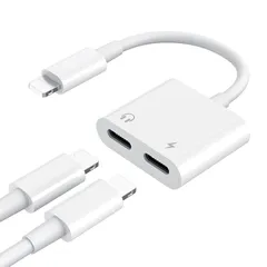 【新品】 【MFI正規認証品 2024新版】iphoneイヤホン 変換アダプタ 充電/音楽 2in1変換ケーブル lightningイヤホン 柔らかエコTPE製 急速充電 音楽再生/通話操作対応 純正品チップ iPhone13/12/Xs/Xs max/X 0