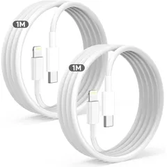 【新品】 ライトニングケーブル タイプc【正規 MFi認証】iPhone 充電ケーブル 純正品 USB-C Cable 【1M 2本】最大27W対応 PD急速充電 超高耐久＆高速データ同期 タイプC ライトニング for iPhone14/13/12 Pr 0