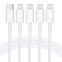 【新品】 【2025正規MFi認証品】iPhone 充電ケーブル ライトニングケーブル【1M/2M 各２本】 USB-C to Lightning 20W対応 PD急速充電 タイプC ライトニング 充電ケーブル 超高耐久 高速データ同期 タイプC コード  1