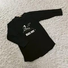【ヴィンテージ】 90s PEANUTS ピーナッツ SNOOPY スヌーピー BEAGLE SCOUTデザイン ビーグルスカウト ロングTシャツ 長袖カットソー レディースLサイズ