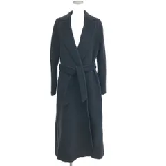 MaxMara STUDIO マックスマーラ ステュディオ ロングショールカラーコート サイズ:44 ウール100％    ブラック レディース / 241021000414のサムネイル