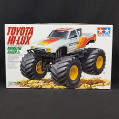 【新品】 タミヤ 17009 1/32 ワイルドミニ四駆シリーズ No.9 1/32 トヨタ ハイラックス モンスターレーサー Jr. TOYOTA HI-LUX MONSTER RACER Jr.のサムネイル