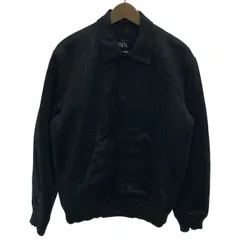 【中古】　ZARA　ジャケット　フルボタン　無地　ラメ　古着　/0143