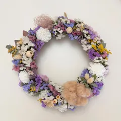 大きいカラフルリース