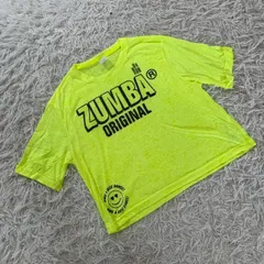 【正規品】 ZUMBA（ズンバ） ダンス フィットネス プリントロゴ半袖Tシャツ レディースXSサイズ