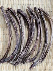 天然鹿あばら（中太）お肉少なめ16〜17cm/110g 10本  無添加 犬用