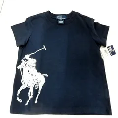 タグ付き ラルフローレン Polo ネイビー Tシャツ 2/2T 90cm Ralph Lauren