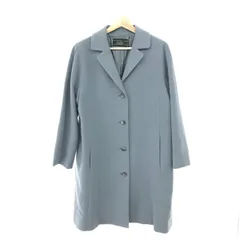 LEILIAN レリアン カシミヤロングコート サイズ:13号 カシミヤ100％/チェスターコート    ブルー レディース / 241011013740のサムネイル
