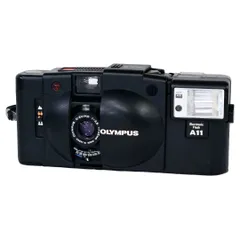 ★良品★ オリンパス XA2 A11 #896 OLYMPUS】 XA2 フィルムカメラ（分解整備済・フラッシュA11付属・no01