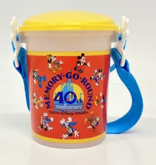 東京ディズニーリゾート スーベニアミニスナックケース 復刻デザイン TDR40周年 MEMORY-GO-ROUND　 40周年