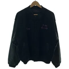 【中古】　Golden Bear　スタジャン　90s vintage　90年代　OLD　ブルゾン　切替　バックデザイン　刺しゅう　オーバーサイズ　USA製　古着　/0150