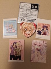 りぼんカフェ 70周年記念カフェ アクリルステッカー 缶バッジ 神風怪盗