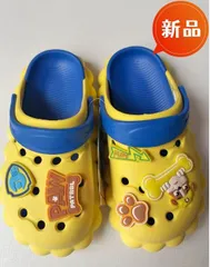 【訳あり】新品 キッズ サンダル パウパトロール 男の子 かわいい クロッグサンダル 軽量 子供用 18cm 夏