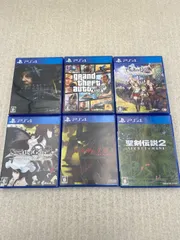 ◆STEINS；GATE0012816985 真・女神転生III0013207442 聖剣伝説20012690743 ライザのアトリエ0012986331 DEATH STRANDING0013015410 グランド・セフト・オートV　PS4ソフト　６点