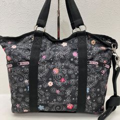 レスポートサック ハワイ限定 ルプティ トートバッグ 花柄 ポーチ付き