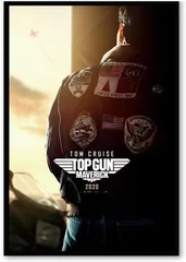【フレーム付-黒-】 映画ポスター トップガン マーヴェリック TOP GUN MARVERICK トムクルーズ A3サイズ US版 mi6のサムネイル
