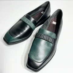 【美品】CAMPER カンペール TWINS レザーローファー バイカラー 36（23cm）