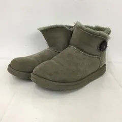 UGG アグ ブーツ ショートブーツ 3352 ムートンブーツ MINI BAILEY BUTTON 24cm