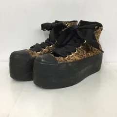 VANS バンズ スニーカー V66VIVI 厚底スニーカー リボン ViVi 24.5cm ハイカット