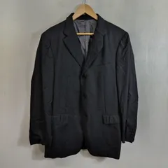 BURBERRY BLACK LABEL バーバリー ブラックレーベル テーラード ジャケット 3B 背抜き 総柄 日本製 ビジネス 三陽商会 ブラック 42L D689