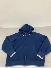 送料無料★UNIQLO ユニクロ★スウェットパーカー　ジップアップパーカー★Lサイズ★ネイビー　#80423sNj91