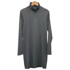 【中古】　STUSSY　ワンピース　ミディアム丈　長袖　ハイネック　無地　ストリート　古着　/4392のサムネイル