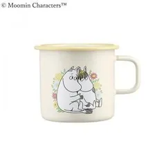 MOOMIN ムーミン マグ 550ml Flowers ペールイエロー ムーミンとスノークのおじょうさん MRA060412