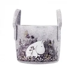 MOOMIN ムーミン 収納バスケット FLOWER FIELD MRA040104
