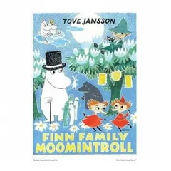 MOOMIN ムーミン ポスター 100×70cm Finn Family Moomintroll ATC040014