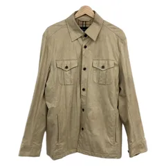 Burberry LONDON(バーバリーロンドン) ブルゾン サイズLL メンズ - ベージュ 長袖/フェイクスエード/秋/春