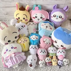 ちいかわ  ぬいぐるみ 22点セット 大量まとめ売り タグあり多数 サンリオコラボ  マスコット多数 2222