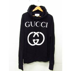 美品✨】GUCCI パーカー BOUTIQUE プルオーバー オーバーサイズ黒 