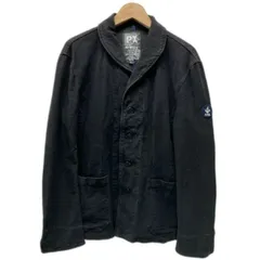 【中古】　AVIREX　カバーオール　ワークジャケット　アウター　デニム　ダック地　無地　フロントポケット　アメカジ　古着　/1584のサムネイル