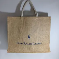N  Polo Ralph Lauren ポロラルフローレン限定品 麻トートバッグ