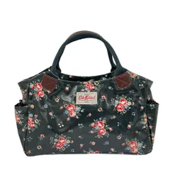 Cath Kidston(キャスキッドソン) ハンドバッグ カーキ×レッド×マルチ 花柄