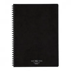 コクヨ ソフトリングノート A罫(普通横罫) セミB5(6号) 80枚 黒 ス-SV608A-D