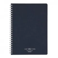 コクヨ ソフトリングノート A罫(普通横罫) A5(3号) 80枚 紺 ス-SV638A-DB