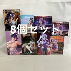 未開封 オーバーロード Desktop Cute 他 アルベド シャルティア フィギュア 8個セット SF4C24 c107