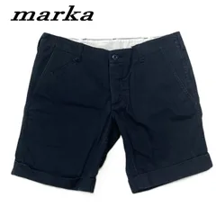 marka マーカ ハーフパンツ ショーツ 2 コットン BLK/ブラックのサムネイル