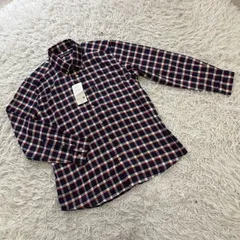 【タグ付き新品未使用】 KANGOL カンゴール チェック柄長袖シャツ ネルシャツ メンズLLサイズ 大きいサイズ